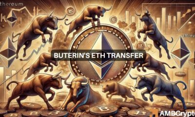 Why Vitalik Buterin's transfer of 100 Ethereum raised eyebrows