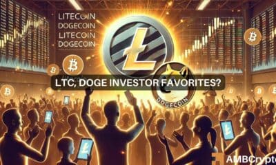 LTC, DOGE Investor Favorites?