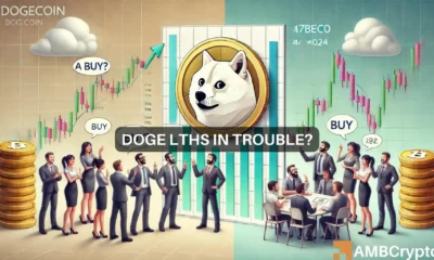 Are Dogecoin LTHs in trouble?