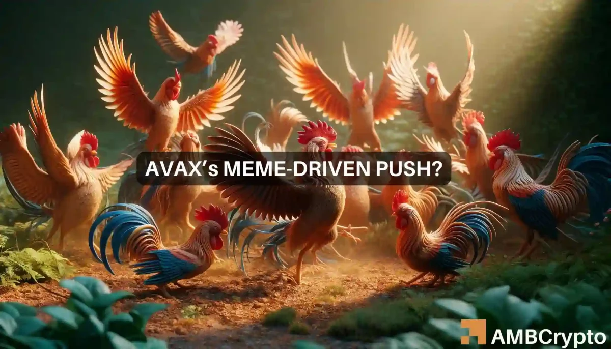 Avax meme-driven push