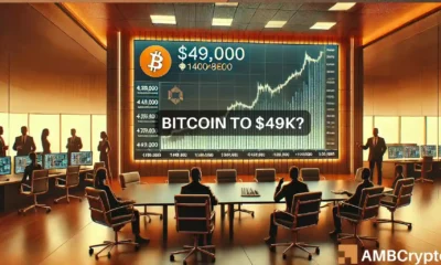 Bitcoin falls to $49K, but recovers - Now, THESE levels are important