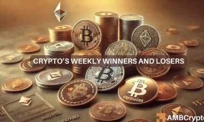 Crypto market's weekly winners and losers – SUI, HNT, LIDO, AAVE