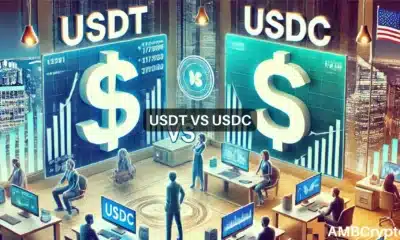 Is USDT in danger as USDC's market share rises 37%? Assessing...