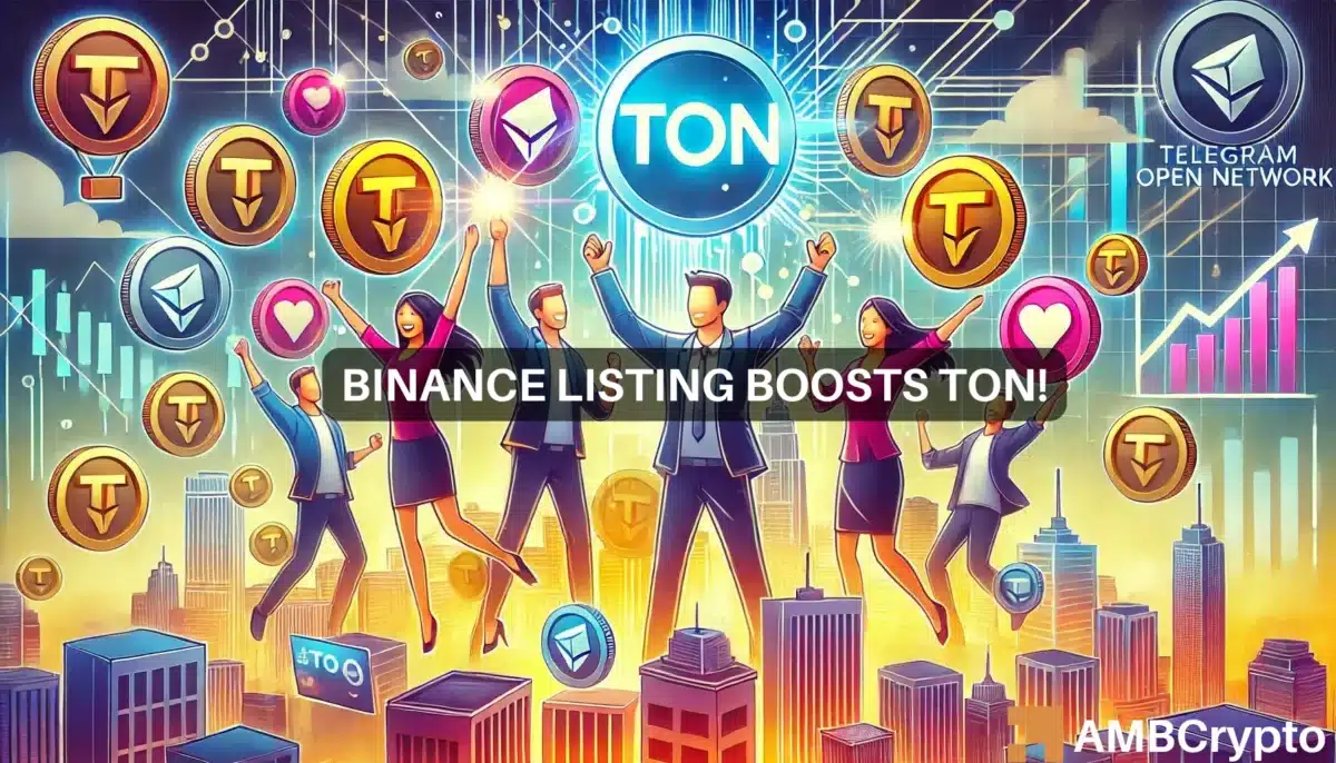 Here's how Toncoin fared after TON's Binance listing