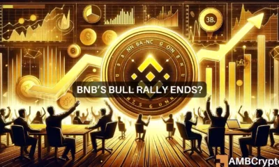 Is BNB's bull rally ending?