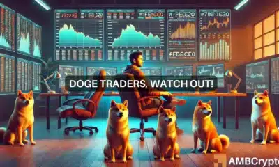 Assessing Dogecoin traders' next steps if memecoin's price breaks THIS way