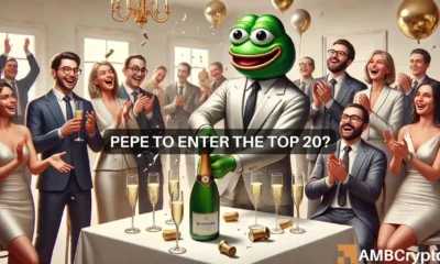 PEPE to enter the top 20?