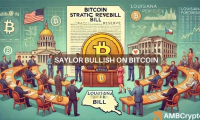 Saylor bullish on Bitcoin