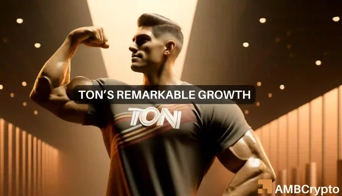 TON remarkable growth